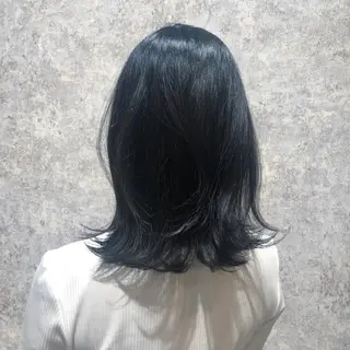 ミディアム カラー Blanco Color&Careのヘアスタイル