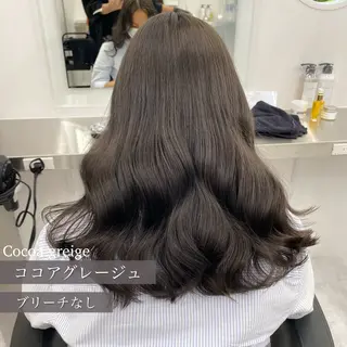 セミロング カラー ヘアアレンジ 🤍THEATER 【公式】札幌🤍🍬のヘアスタイル