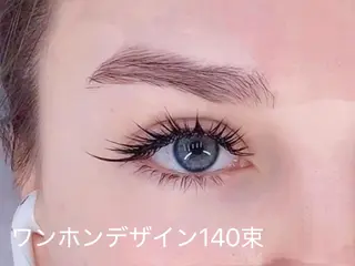 マツエク・マツパ Aranasalon 上野店２のマツエク・マツパデザイン