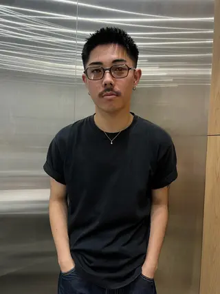 ショート メンズ 夏果⭐︎fifth 天神 海外風パーマのヘアスタイル