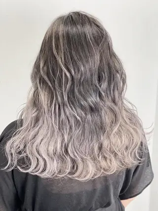 セミロング カラー BAYhair salon所属・BAY ソウタのヘアスタイル