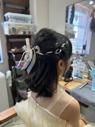 ミディアム ヘアアレンジ 山室 敬義のヘアスタイル