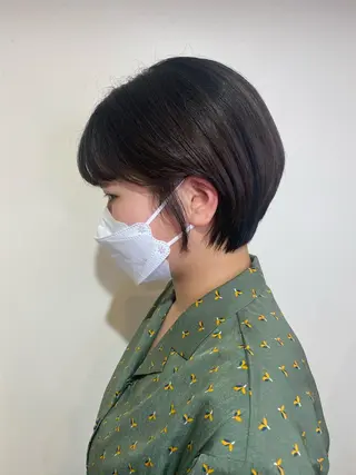 ショート 小川 美奈のヘアスタイル