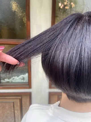 ショート ENIEN MAKE'S 立川所属・綾/ベージュカラー /パーマ🩰のヘアスタイル