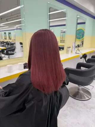 セミロング カラー ヘアアレンジ 🎀Girly艶髪カ ラー🎀Harukaのヘアスタイル