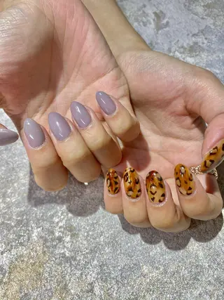 ネイル Amber21.所属・Nagahama Akariのネイルデザイン