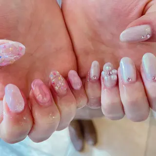 ネイル 原 麻耶のヘアスタイル