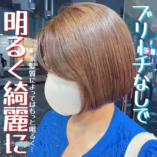 ショート カラー 🌺ウルフカット職人 新垣渚🐺のヘアスタイル