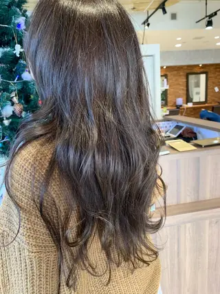 ロング カラー 似合わせカラー/艶 髪質改善/ヨシザキのヘアスタイル