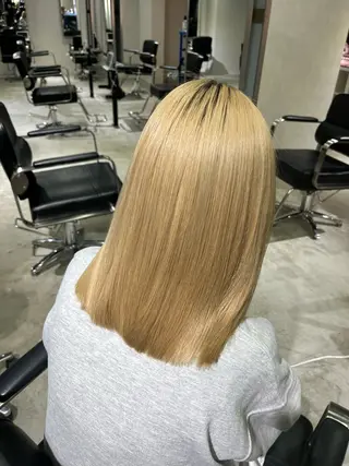 ミディアム 優月/カラー特化 西宮/夙川のヘアスタイル