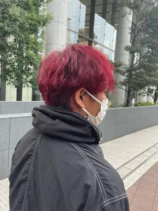 ショート カラー One By The Ect所属・ショート/脱白髪染め ☆宇﨑悠実のヘアスタイル