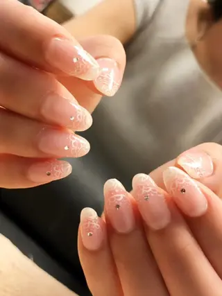 ネイル ツメトマツゲ .のネイルデザイン