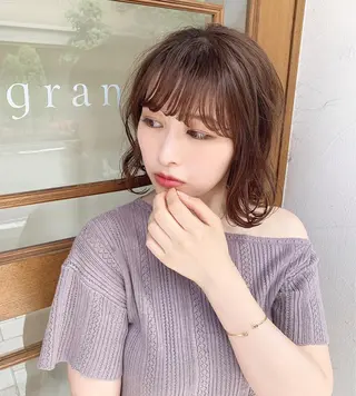 ショート カラー パーマ ヘアアレンジ 🐮牛島 一貴🐮のヘアスタイル