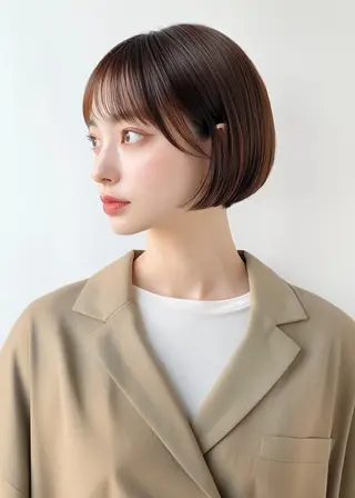 ショート nex the salon coall所属・🫧似合わせショート イシダ🫧のヘアスタイル