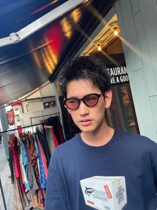 メンズ PERCUT所属・下北沢メンズ専門 美容師中島のヘアスタイル