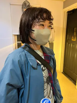 ショート パーマ NOUN所属・eri kinjoのヘアスタイル