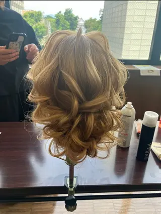 山田 みかのヘアスタイル