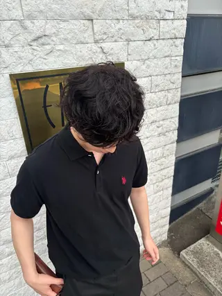 パーマ メンズ EARTH 🐢 鈴木優大 🐢のヘアスタイル