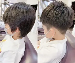 ショート カラー favorite b Charmeのヘアスタイル