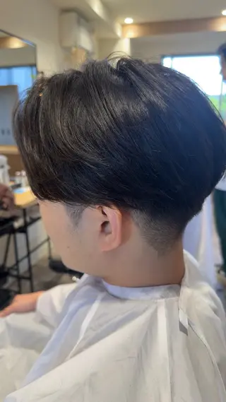 ショート パーマ メンズ 【メンズパーマ】比嘉 啓人のヘアスタイル