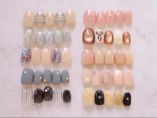 ネイル deg゜ yumiのネイルデザイン