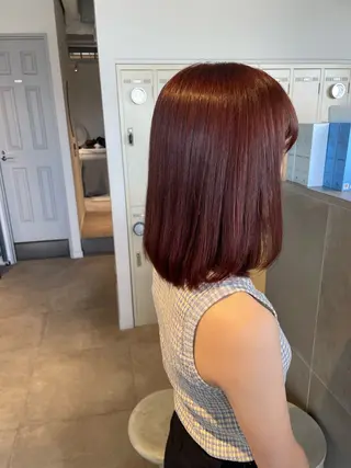 ミディアム カラー 辻堂メンズ特化 YU-YAのヘアスタイル