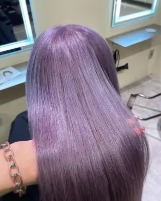 セミロング 韓国風レイヤーカット 💕髪質改善💫拓海のヘアスタイル