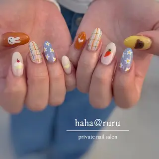ネイル haha@ ruruのネイルデザイン