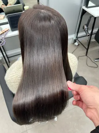 ロング カラー パーマ 🌈艶髪/髪質改善 新宿itouのヘアスタイル