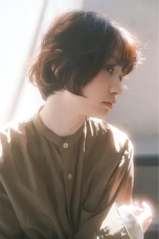 ショート カラー パーマ ショートボブ縮毛矯正 髪質改善のプロ山道潤のヘアスタイル