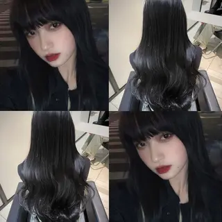 ロング カラー グレージュ/透明感/ 韓国ヘア/RISAのヘアスタイル