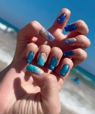 ネイル まるみ ♡のネイルデザイン