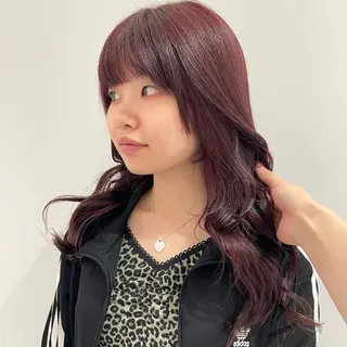 セミロング 🏳️‍⚧️艶カラー /アレンジ🎀くるみのヘアスタイル