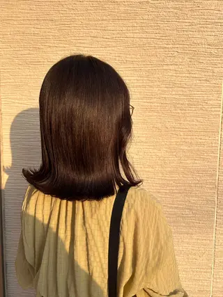 ミディアム 村上 玲奈のヘアスタイル