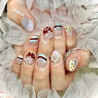 ネイル miminon 自宅ネイルサロンのネイルデザイン