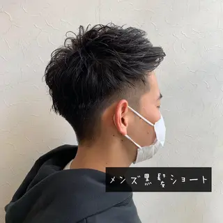 ショート メンズ メンズ指名多数!! SiLO 田島のヘアスタイル