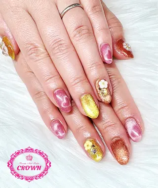 ネイル CROWN プライベートサロンのネイルデザイン