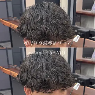 パーマ メンズ 柏メンズカットパーマ NO.1タイチのヘアスタイル