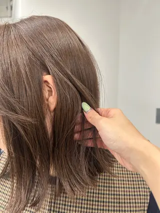 ミディアム カラー 大阪梅田/ イマムラミヅキのヘアスタイル