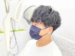 ショート メンズ カラー特化サロン ピリナ相武台前のヘアスタイル