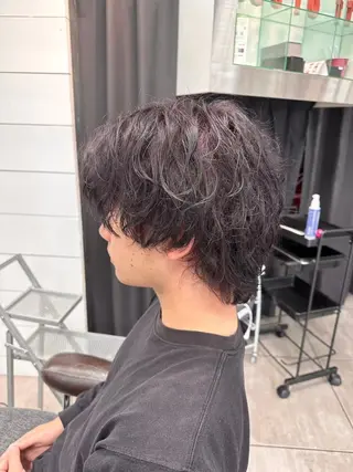 ショート カラー メンズ 東田 篤希のヘアスタイル
