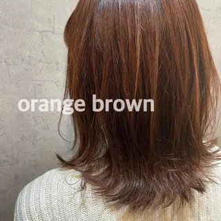 ミディアム カラー いいの ひかりのヘアスタイル