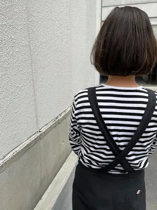 ミディアム さの あやねのヘアスタイル