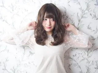 ロング カラー 藤本 憲吾のヘアスタイル