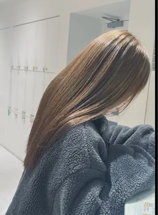 ロング カラー 透明感カラーと映画 美容師/yujiのヘアスタイル