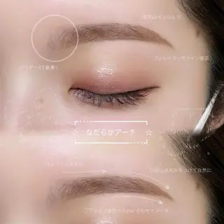 アイブロウ Une fleur HINATA♡のマツエク・マツパデザイン