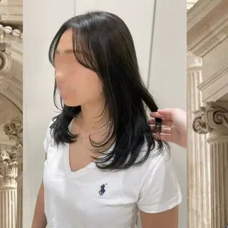 セミロング 𝑎𝑦𝑎𝑘𝑎 🕯のヘアスタイル