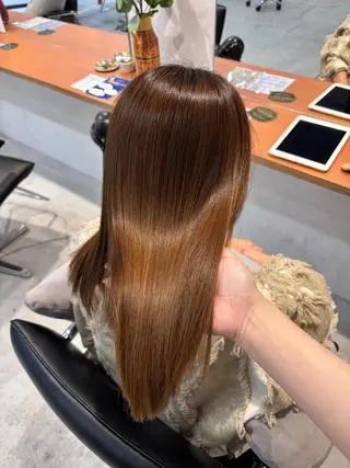 ロング 千田 りんなのヘアスタイル