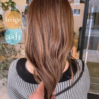 セミロング 韓国ヘア/レイヤー 🇰🇷/艶髪/長橋のヘアスタイル