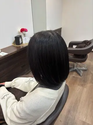 ミディアム BELSTA 遠藤亜実のヘアスタイル